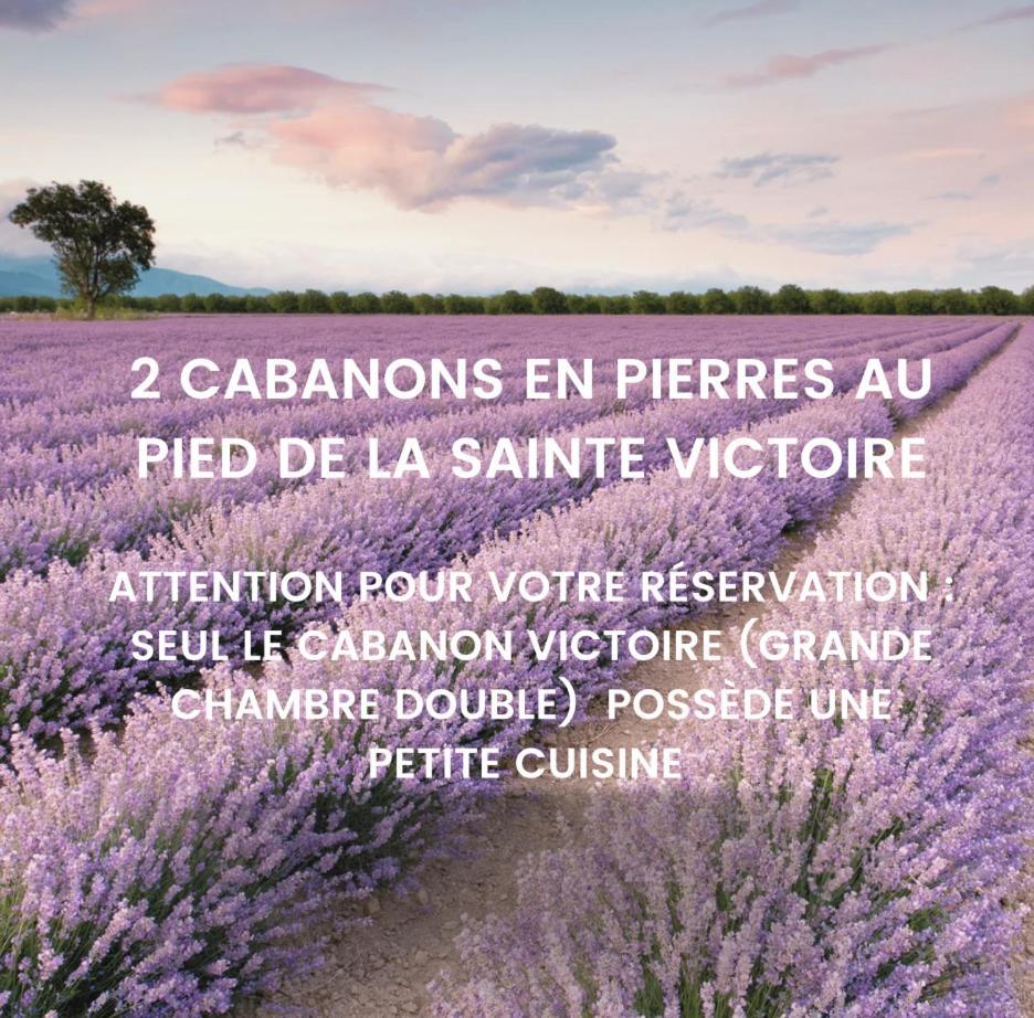 Отель Les Cabanons Sainte Victoire Экстерьер фото
